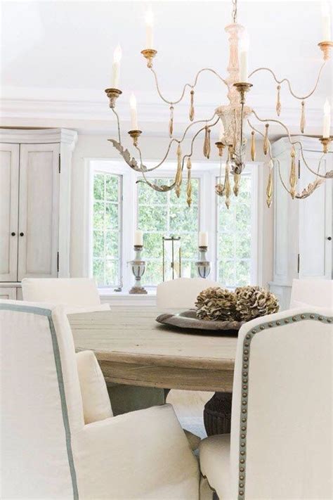 Shabby Dining Room Design French Country Chandelier French Country