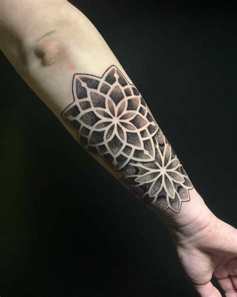 Mandala Forearm Tattoo Design