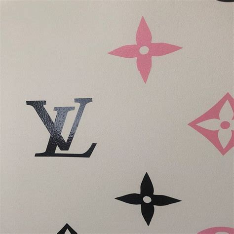 Louis Vuitton Monogram Vinyl Painting Stencils Designs