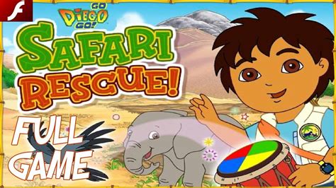 Go Diego Go Safari Rescue Flash Full Game Hd Walkthrough No