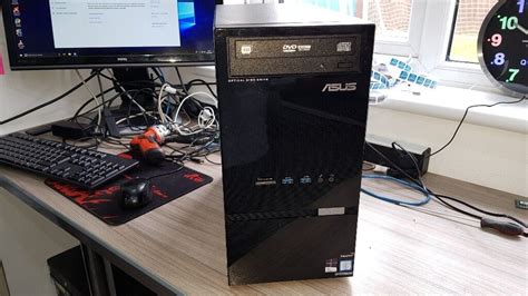 Asus K30ad Tower Pc Intel Corei5 4460 32ghz 1tb Hdd 8gb Ram Built In