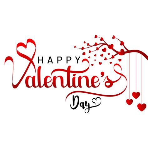 Happy Valentines Day Clipart Vector Happy Valentines Day Calligraphy