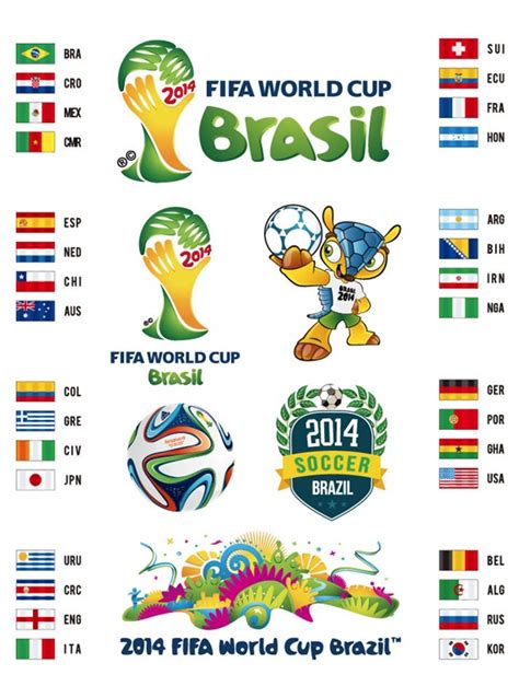 fifa world cup 2014 vector logo clipart best images