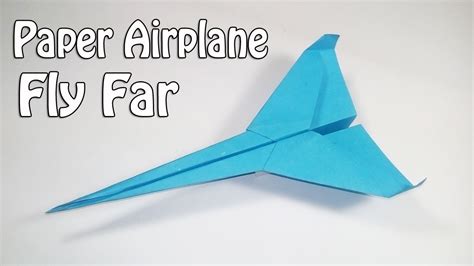How To Make A Paper Jet That Flies 100 Feet Instructions Lets Learn