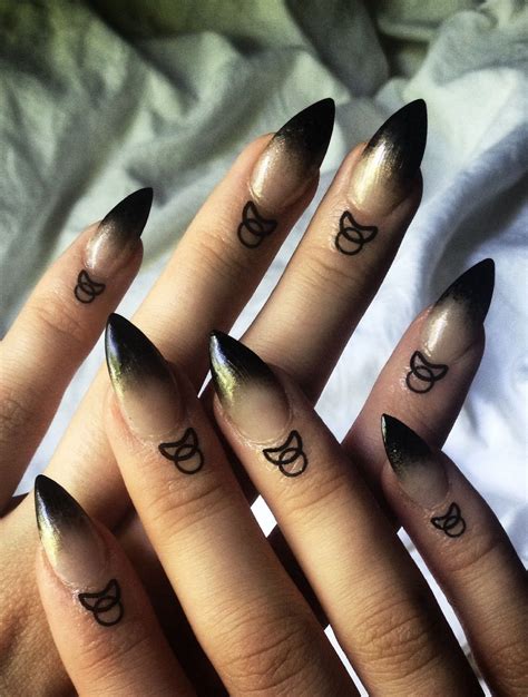 INCENDIARY | Goth nails, Stiletto nails designs, Stiletto nail art