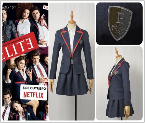 Elite Tv Series Netflix School Uniform Cosplay Costume Boys Custom Made