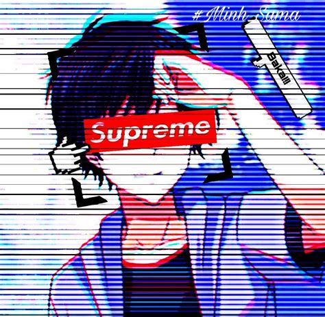 48 Wallpaper Cool Supreme Anime Boy Riset