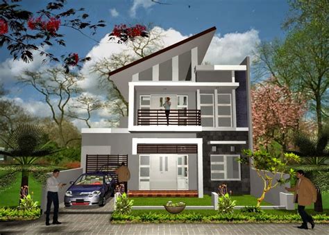 gambar rumah minimalis  sederhana desain modern model rumah