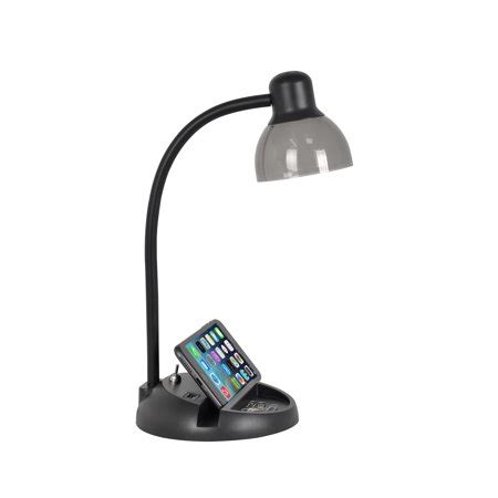 Free shipping & free returns* more like this georgetown brass finish desk lamp with usb port. Mainstays LED Desk Lamp with USB Port and Storage Slots ...