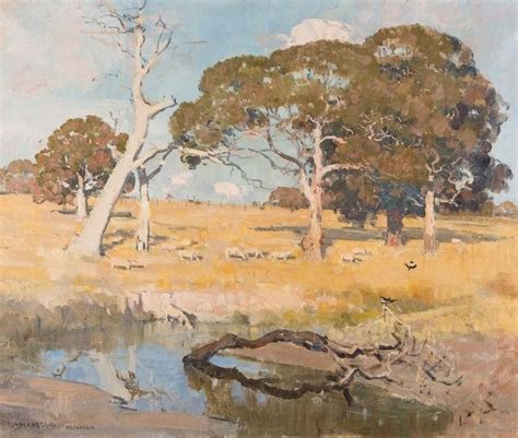 Arthur Streeton Surfs The Romantic Canvas At Carrick Hill The