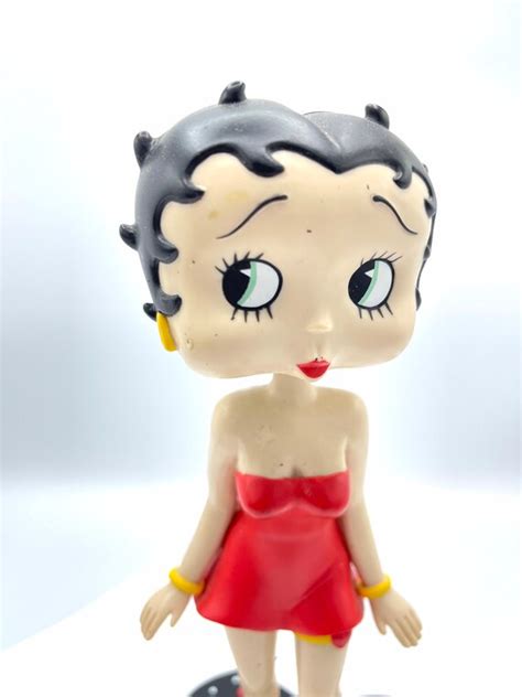 Gorgeous Collectible Betty Boop Bobblehead Bobble Head Red Etsy