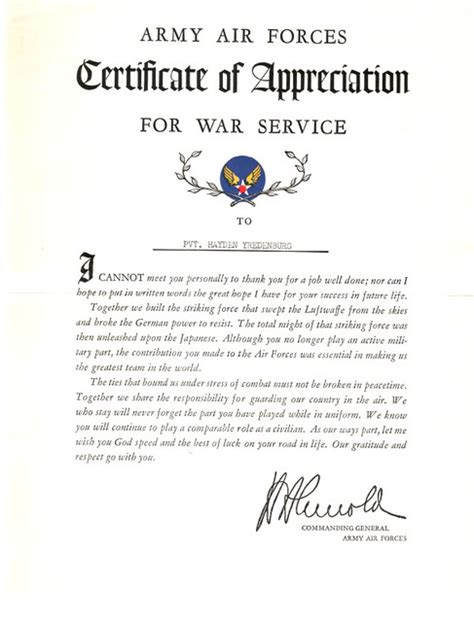Joan of arc in this sample, you will get the example of an air force retirement certificate of appreciation developed by the department of defense. Air Force Certificate of Appreciation Original File | Flickr