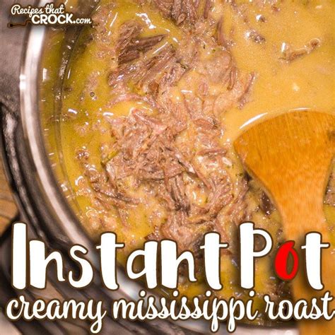 September is one of the best months of the year, and not just because it's my birthday month. Our Creamy Mississippi Instant Pot Roast is an easy way to ...