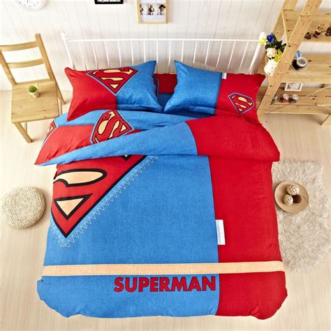 Please kindly notice the detailed description for size. Super Man Bedding Set Twin Queen king Size | Super Heroes ...