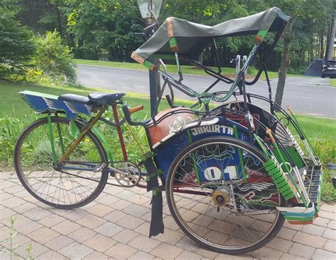 +62 778 46 22 40. 1968 Indonesian rickshaw / trishaw / becat. Awesome ...