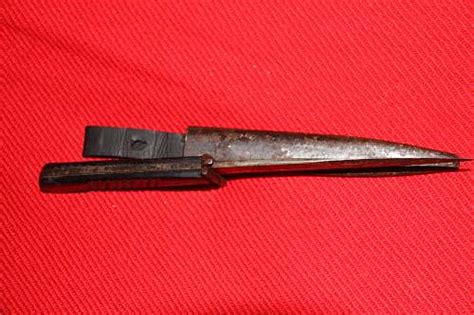 Wwi Wwii German Trench Knife Boot Knife Nahkampfmesser Solingen Omega