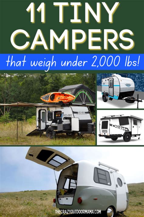 11 Cool Travel Trailers Under 2000 Lbs Video Tours The Crazy