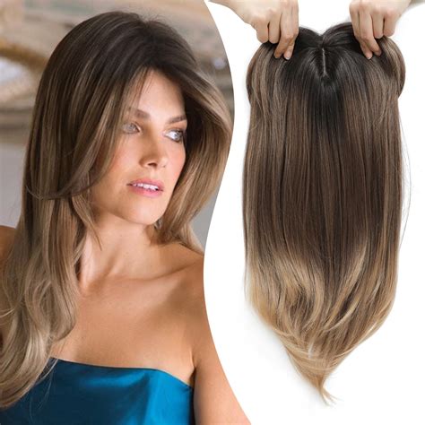 Ms Taj 18 Inch Hair Topper Long Layered Hair Toppers For