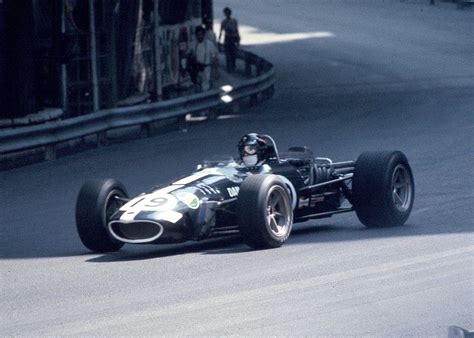 Dan Gurney During The Monaco Grand Prix 1968 Driving The Glorious