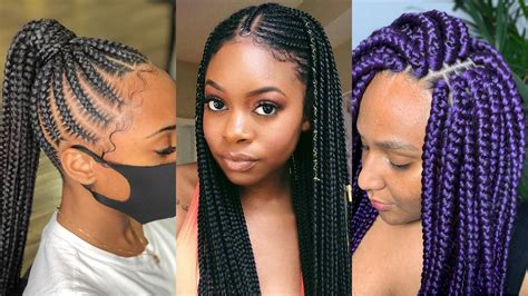 Different Types Of Braids Hairstyles 2021 For Ladies