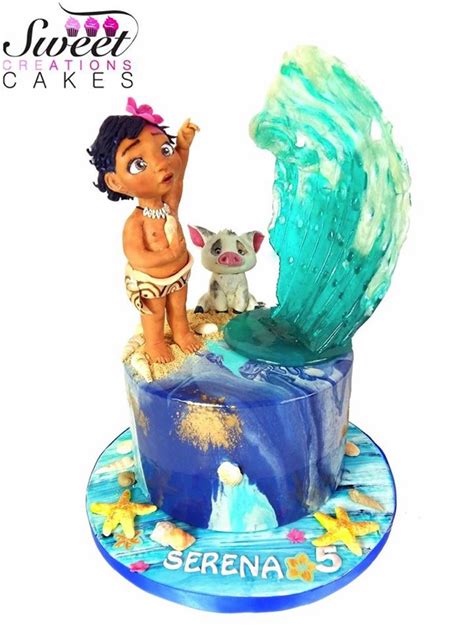 Terrific Moana 5th Birthday Cake Between The Pages Blog