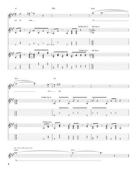 Slow Ride By Foghat Digital Sheet Music For Guitar Tab Download And Print Hx121758 Sheet