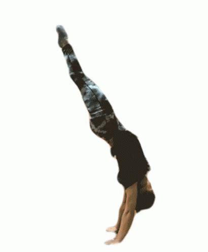 Handstand Hollowback Sticker Handstand Hollowback Balancing