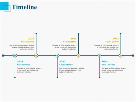 Timeline 2018 To 2023 M63 Ppt Powerpoint Presentation Infographics