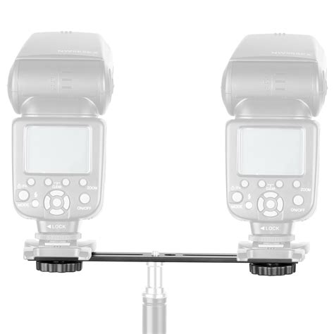 Neewer 8 Dual Camera Flash Mount Tripod Bracket For 3d Stereo