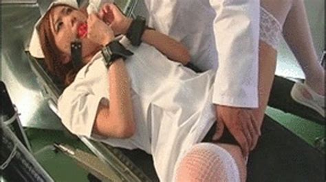 Nurse Bound To Undergo Gag Reflex Doctor Ties Her Up And For A Fucking