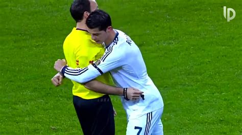 Cristiano Ronaldo Vs Female Referees Kissing One News Page Video