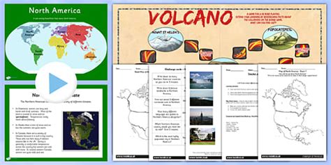 Introduction North America Lesson Teaching Pack Resource Pack