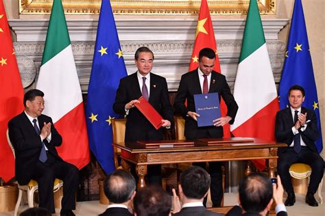 Italy Becomes First Western European Nation To Sign Up For Chinas Belt