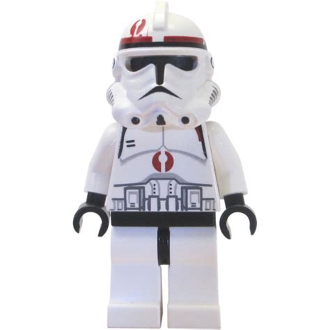 Lego Clone Trooper With Dark Red Emblems Minifigure Brick Owl Lego