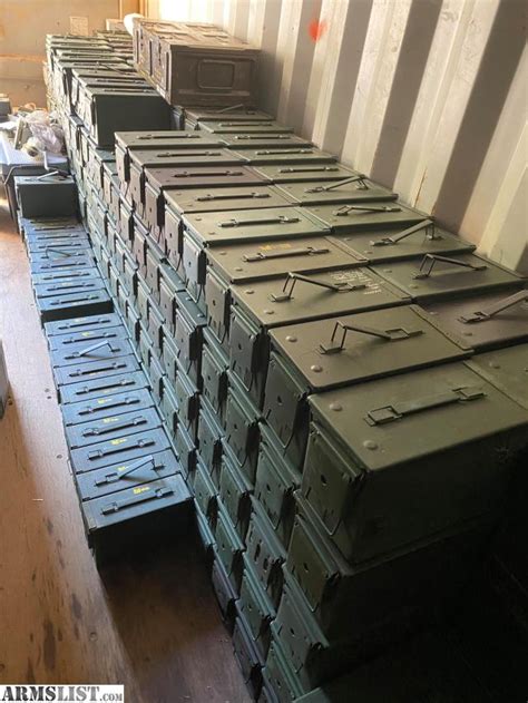 Armslist For Sale 50 Cal Ammo Cans
