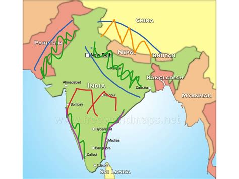 Geographical Map Of Ancient India