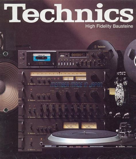 Vinyl Vice Technics Hifi Home Theater Sound System Hifi Audio