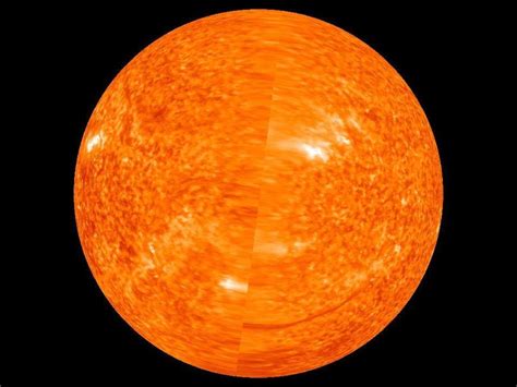 An Image Of The Sun Taken From Space