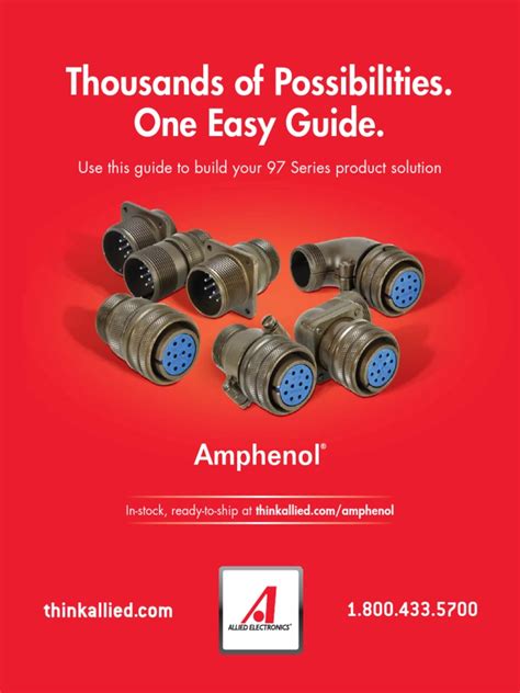Amphenol Catalog Digital Electrical Connector Ac Power Plugs And