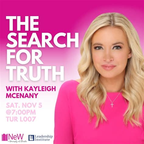Kayleigh Mcenany At The University Of Florida Uf College Of Journalism And Communications