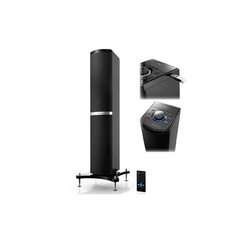Lenco Btt 1 Speaker Tower With Bluetooth Pll Fm Radio And Usb Slot