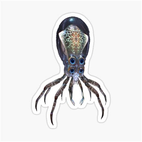 Subnautica Crabsquid Sticker For Sale By Eloisealle Redbubble