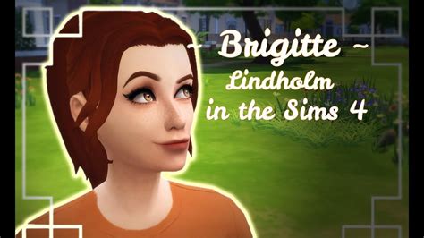Brigitte In The Sims 4 Youtube