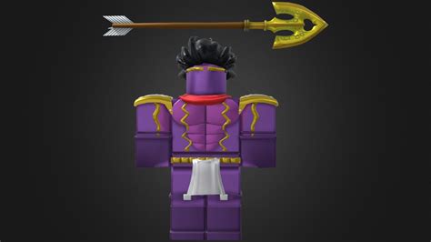 Jojo Roblox Character And Arrow Download Free 3d Model By