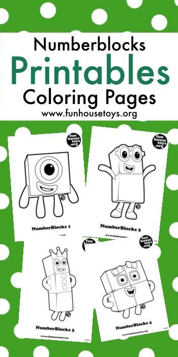 Numberblocks Printable Printables Free Kids Kids Printable Coloring