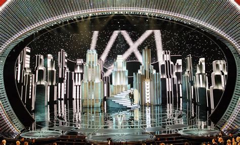Oscars — Derek Mclane Scenic Design Scenic Design Art Deco Graphics