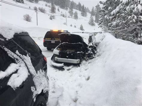 Photos Show The Insane Amounts Of Snow Piled Up In Tahoe California