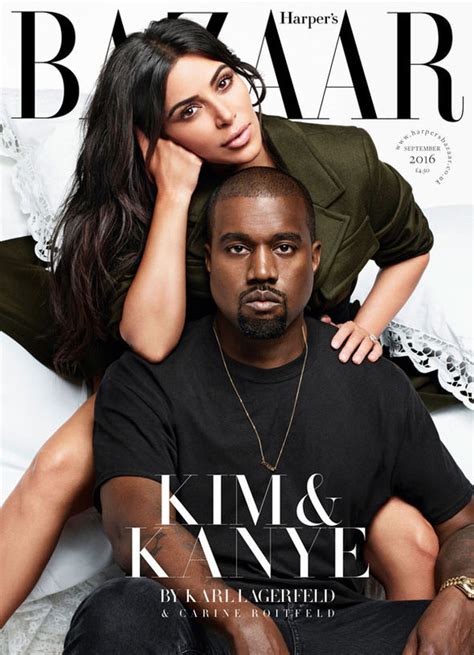 kanye west praises wife kim kardashian s nude selfies in harper s my xxx hot girl