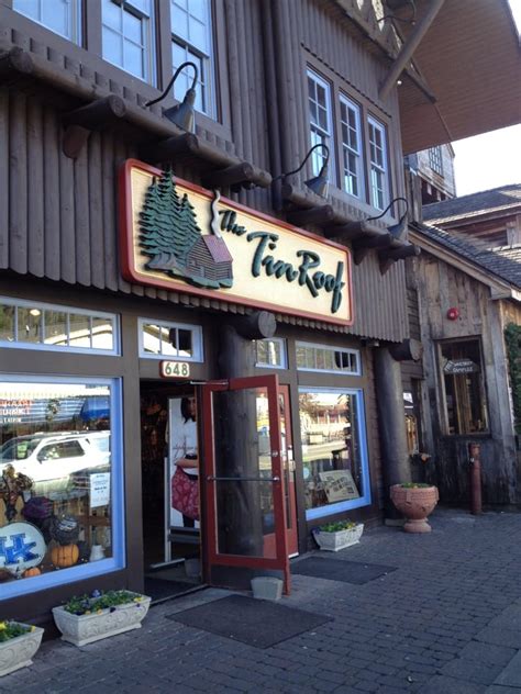 This is a unique place if you're looking for handcrafted items or gifts made in gatlinburg. The Tin Roof - Gift Shops - 648 Pkwy, Gatlinburg, TN - Yelp
