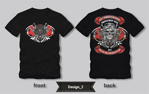 Desain Kaos Anniversary Club Motor Ruang Ilmu